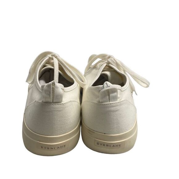 TREAD BY EVERLANE Unisex White Sneakers Female 12.5 Male 10.5 New With Defects - Picture 2 of 10